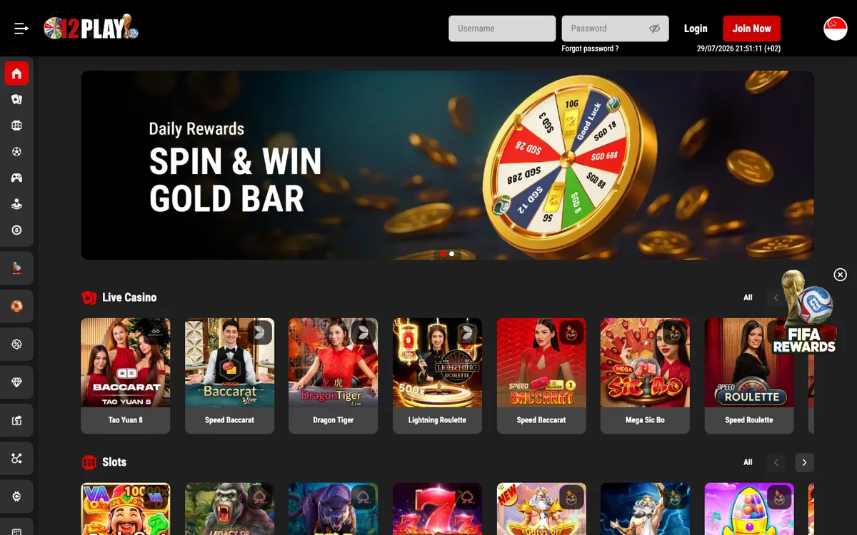 12Play Casino Review Header
