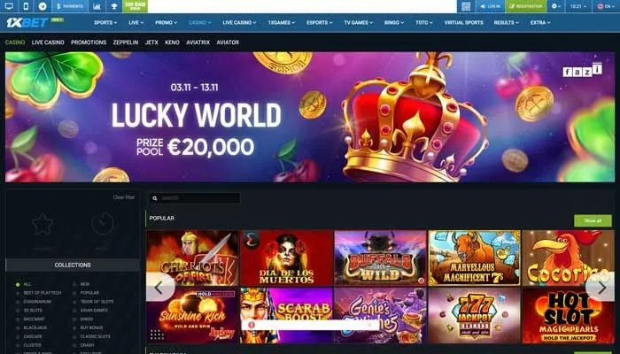 1xBet Casino Review Header
