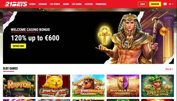 21bets.io Casino Review Header