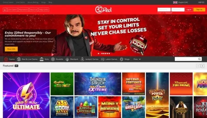 32Red Casino Review Header