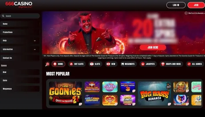 666 Casino Review Header
