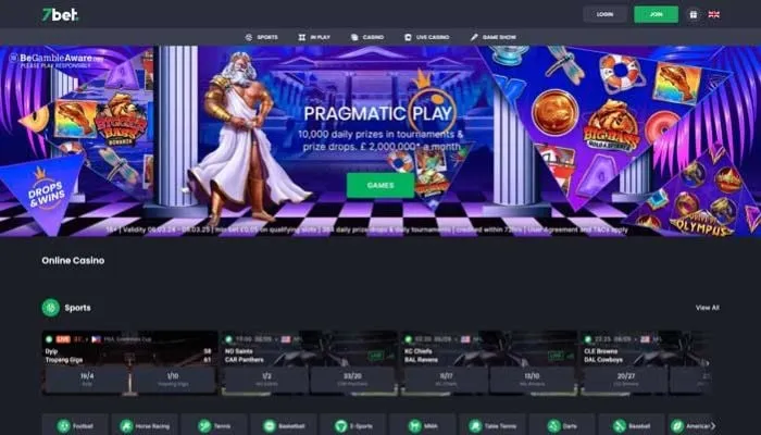7bet Casino Review Header