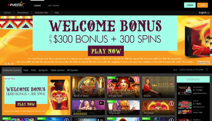 ApuestaMos Casino Review Header