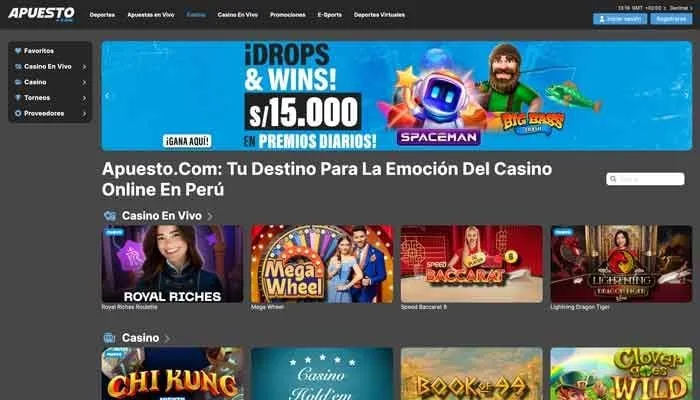 Apuesto Casino Review Header
