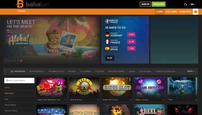 Bahabet Casino Review Header