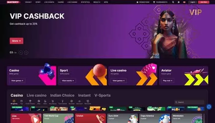 BateryBet Casino Review Header
