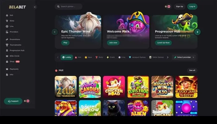 Belabet Casino Review Header