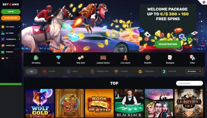 Betamo Casino Review Header