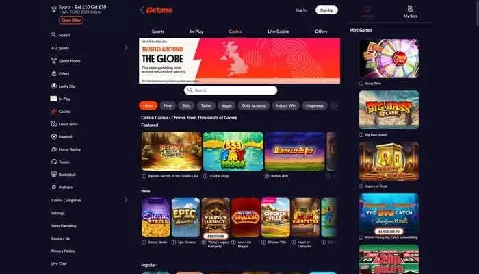 Betano Casino Review Header