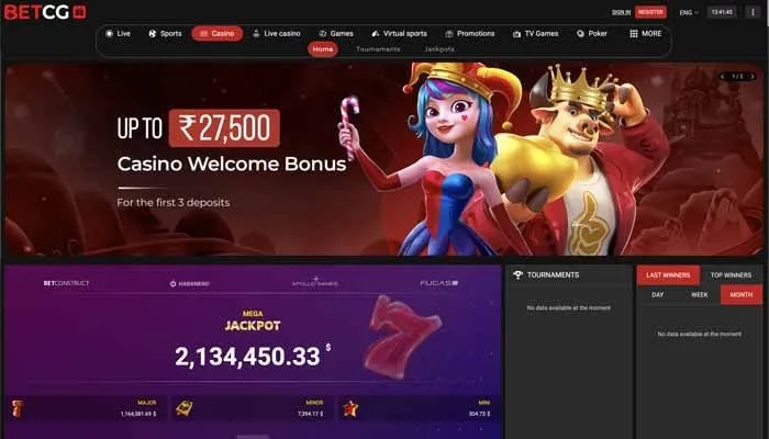 BetCG Casino Review Header