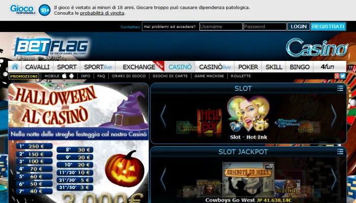 BetFlag Casino Review Header