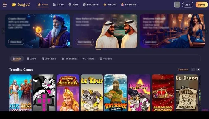 BetGCC Casino Review Header