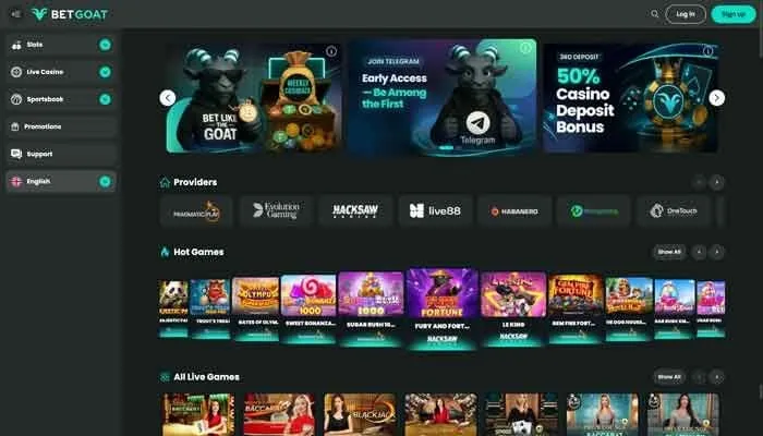 BetGoat Casino Review Header