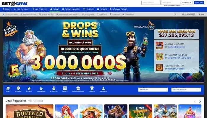 BetGRW Casino Review Header
