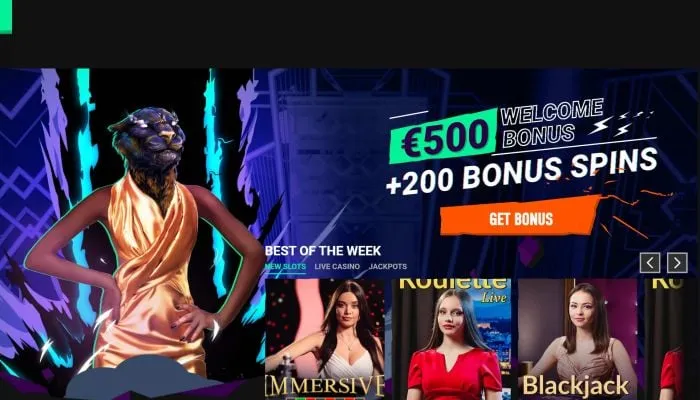 Betinia Casino Review Header