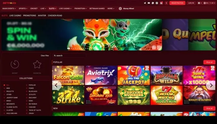 Betmaan Casino Review Header