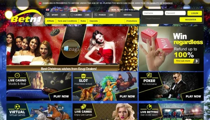 Betn1 Casino Review Header