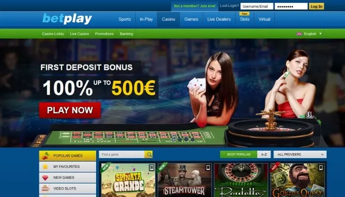 BetPlay Casino Review Header