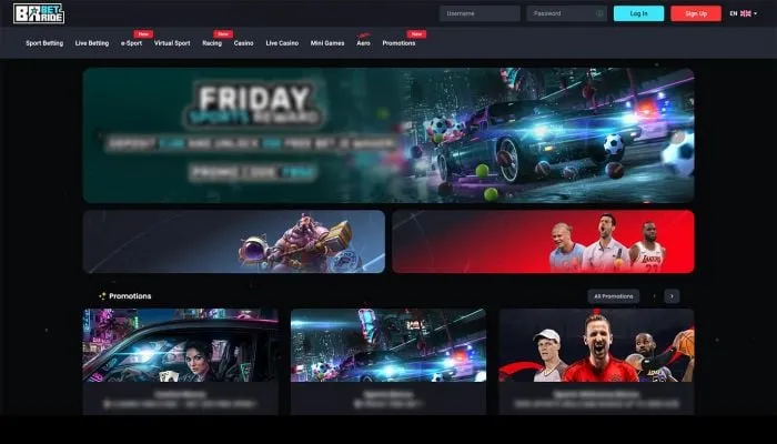 Betride Casino Review Header
