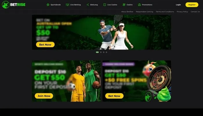 Betrise Casino Review Header