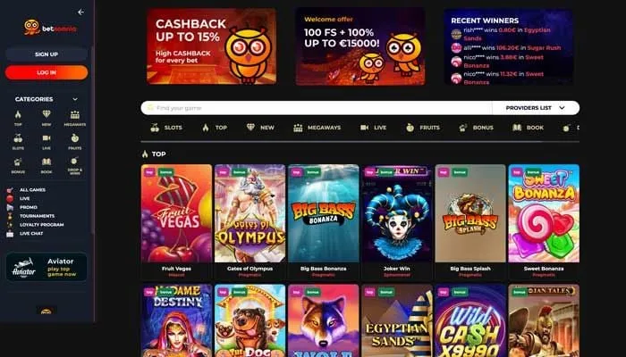 Betsomnia Casino Review Header