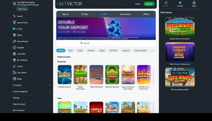 Betvictor Casino UK Review Header
