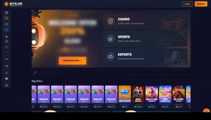 Bitsler Casino Review Header