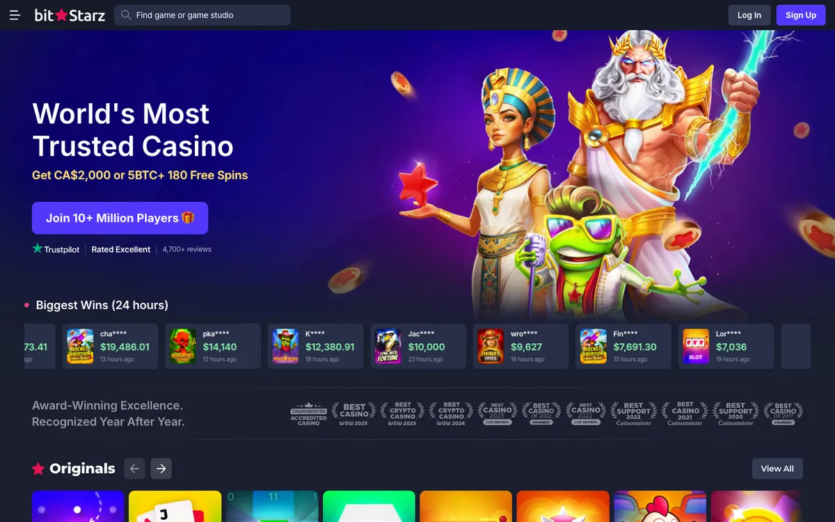 BitStarz Casino Review Header