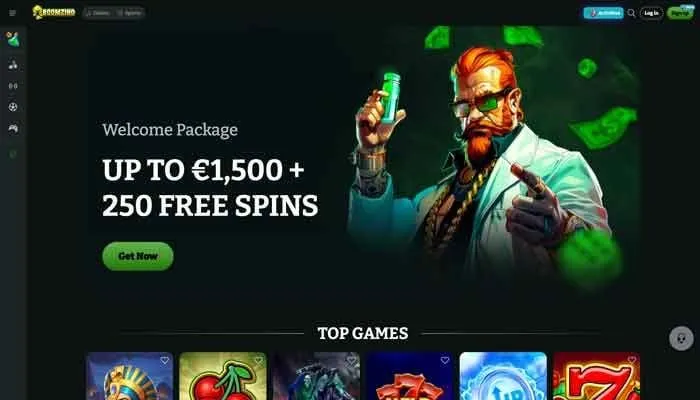 Boomzino Casino Review Header