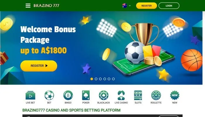 Brazino777 Casino Review Header