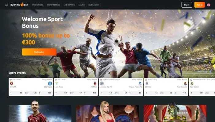 BurningBet Casino Review Header