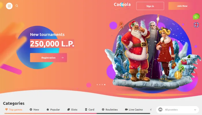 Cadoola Casino Review Header