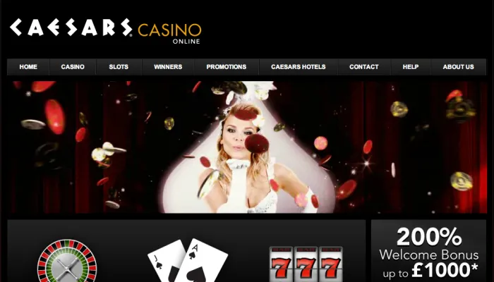 Caesars Casino Review Header