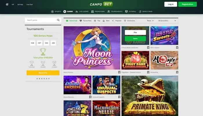 Campobet Casino Review Header