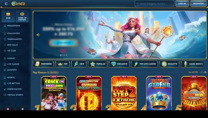 Casea Casino Review Header
