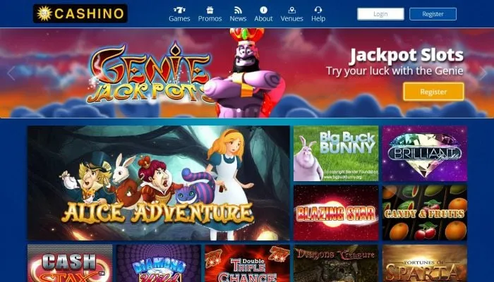 Cashino Casino Review Header