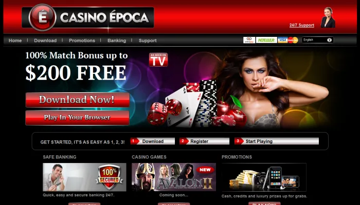 Casino Epoca Review Header