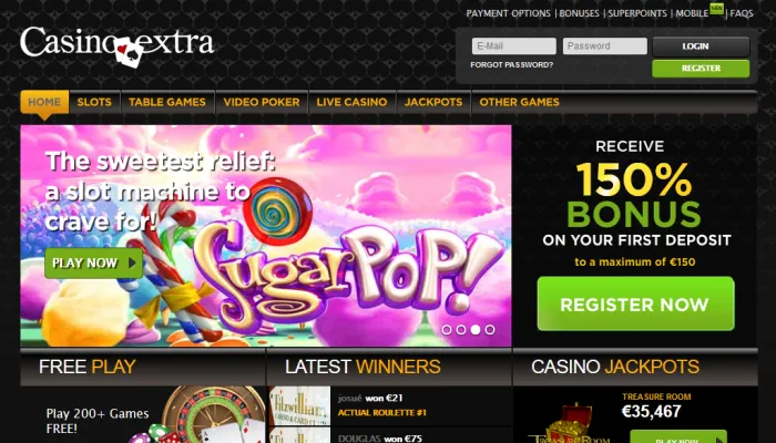 Casino Extra Review Header