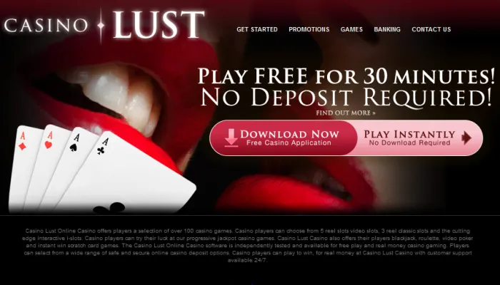 Casino Lust Review Header