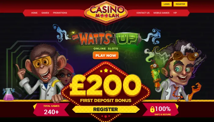 Casino Moolah Review Header