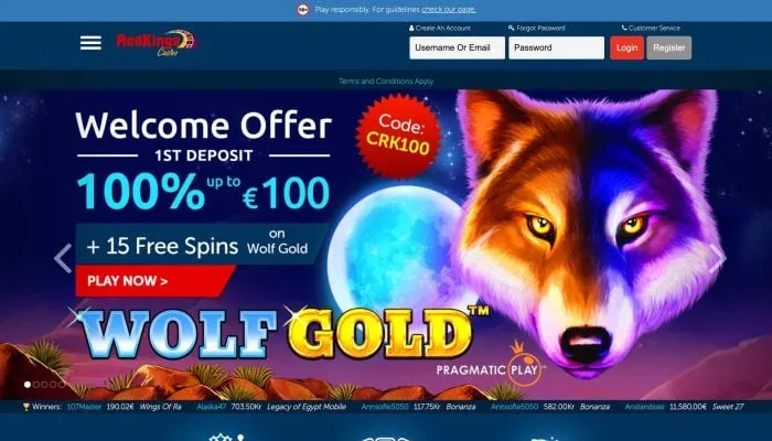 Casino RedKings Review Header