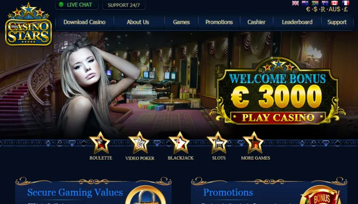 Casino Stars Review Header