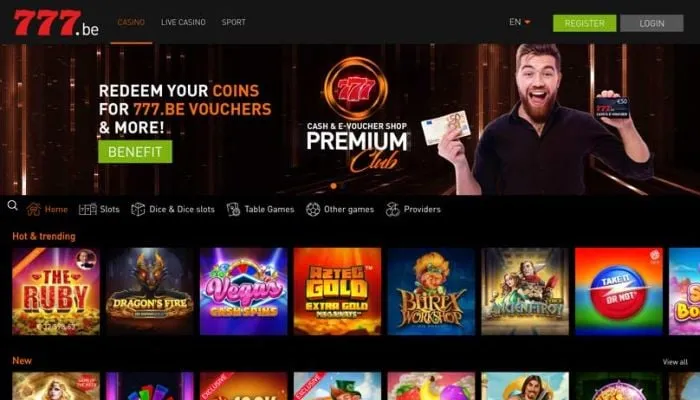 Casino777.be Review Header