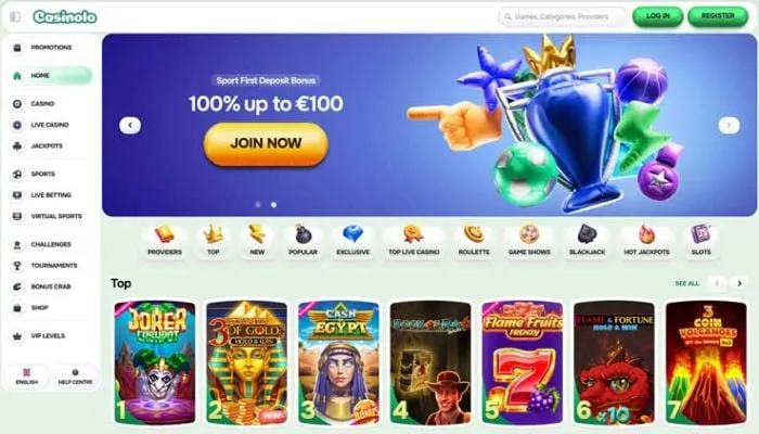 Casinolo Casino Review Header