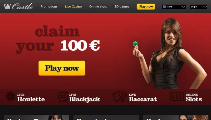Castle Casino Review Header