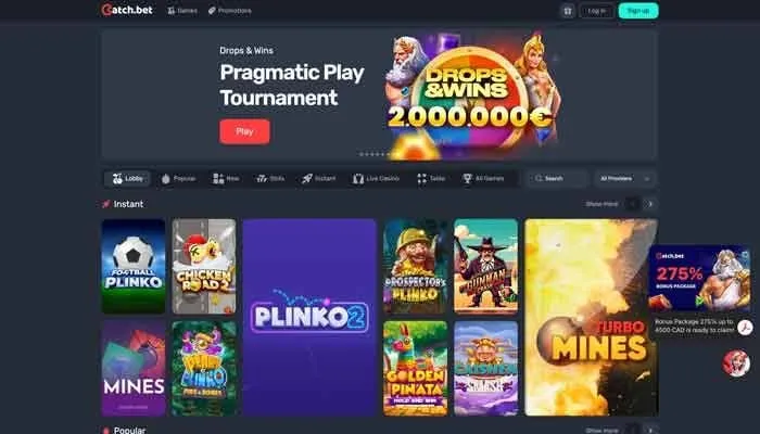 Catch.bet Casino Review Header