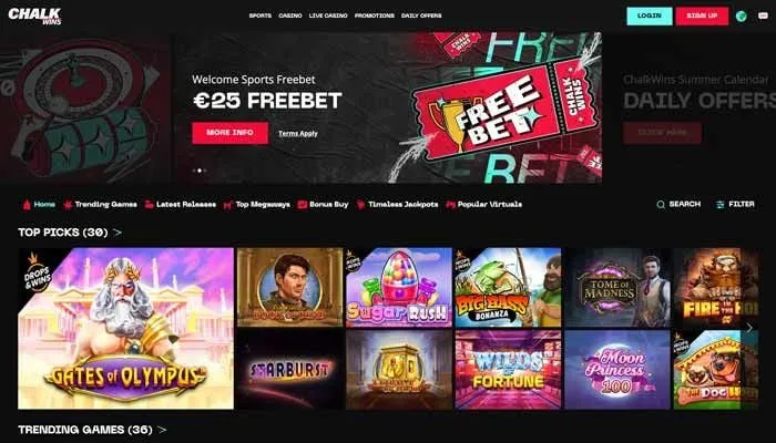 ChalkWins Casino Review Header