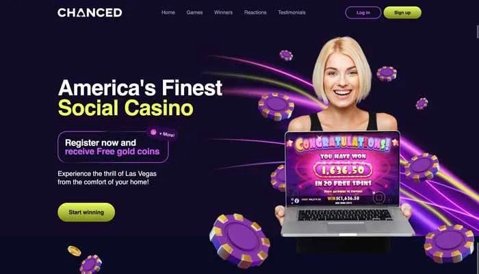 Chanced Casino Review Header