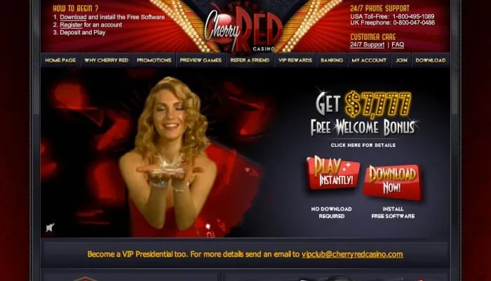 Cherry Red Casino Review Header