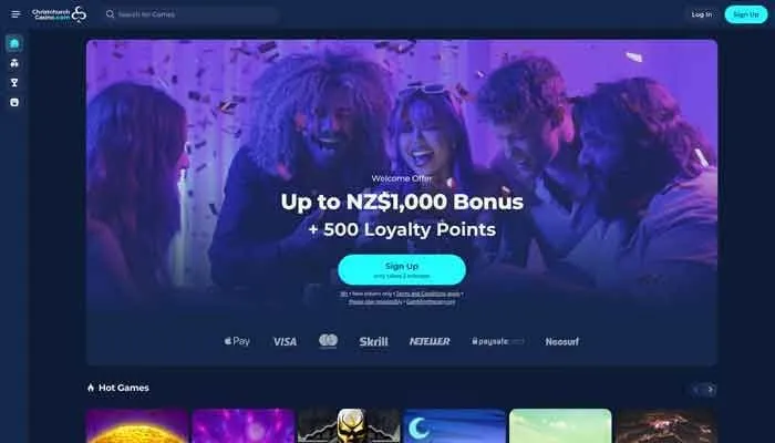 Christchurch Casino Review Header